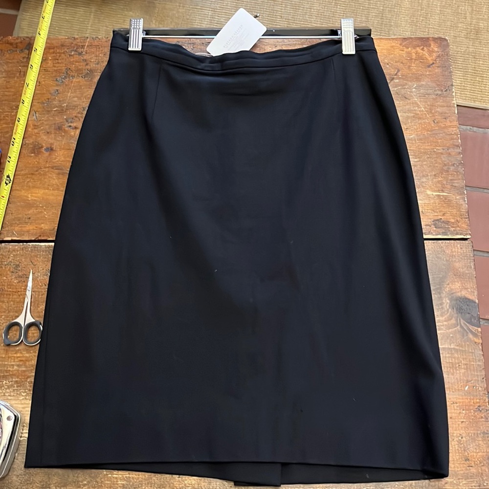 Dolce Gabbana Black Pencil Skirt ♥️ US Small 4 Italy 44 Vintage Y2K 90s classic!